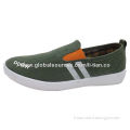 2014 Fashionable Flat Canvas Shoes for Men, with Canvas Upper, Various Sizes and Colors Available